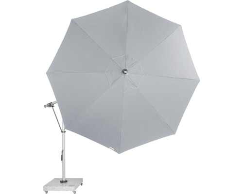 Freiarm-Sonnenschirm mit Standfuß für den Außenbereich
