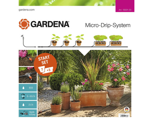 Bewässerungsset für Pflanztöpfe GARDENA Micro-Drip Starter-Set M