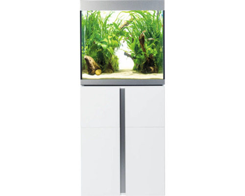Aquariumkombination Fluval Siena 166 mit LED-Beleuchtung, Heizer, Außenfilter und Unterschrank 166 l Weiß 55 x 55 x 128 cm Aquariumkombination Fluval Siena 166 mit LED-Beleuchtung, Heizer, Außenfilter und Unterschrank 166 l Weiß 55 x 55 x 128 cm