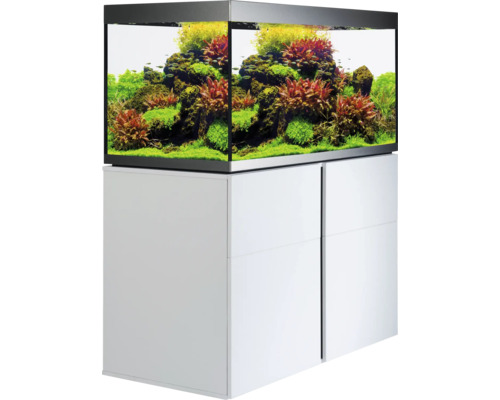 Aquarium mit Unterschrank und Bepflanzung