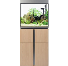Aquarium mit Unterschrank und Innenausstattung