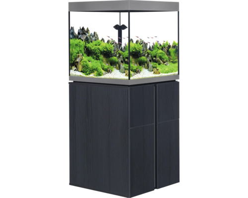 Aquarium mit Unterschrank zur Fischhaltung und Dekoration