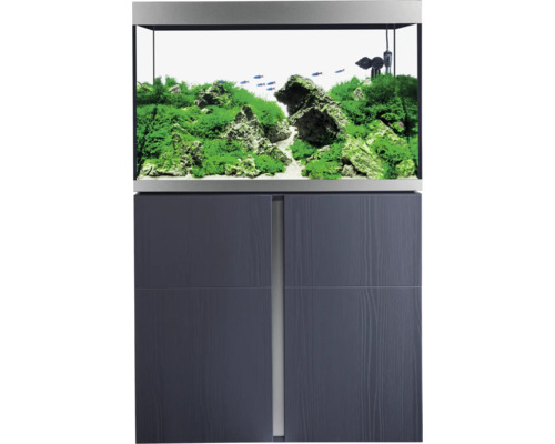 Aquariumkombination Fluval Siena 272 mit LED-Beleuchtung, Heizer, Außenfilter und Unterschrank 272 l Grafit 90 x 55 x 128 cm Aquariumkombination Fluval Siena 272 mit LED-Beleuchtung, Heizer, Außenfilter und Unterschrank 272 l Grafit 90 x 55 x 128 cm
