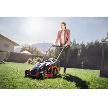 Akku Rasenmäher Einhell Power-X-Change GE-CM 43 Li M inkl.Mulchkit 2x 18V/4,0Ah Akkus und 2 Ladegeräte-thumb-1