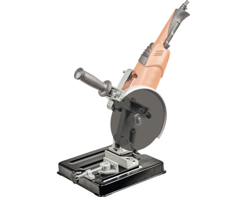 Winkelschleifer mit Ständer für stationäre Arbeiten