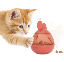 Snackautomat catit Pixi Snackspender, Hahn rot, ca. 8 x10 cm, für Leckerlis bis 9 mm
