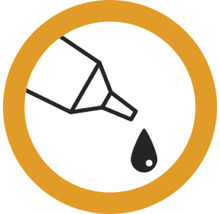 Symbol für Klebstoff