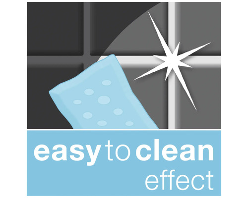 Symbol für die einfache Reinigung