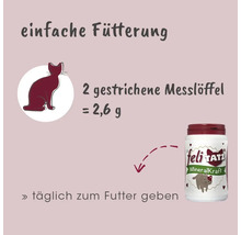 Informationen zur Fütterung von feliTATZ MineralKraft für Katzen und Hunde