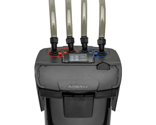 Aquarium Außenfilter mit vier Schläuchen