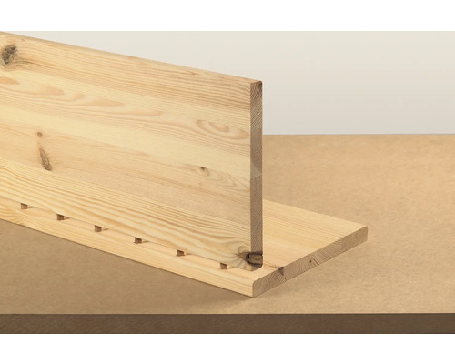 Holzplatte mit Nut-Feder-Verbindung