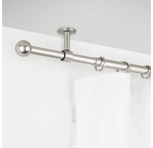 Gardinenstange zur Deckenmontage mit Gardinenringen