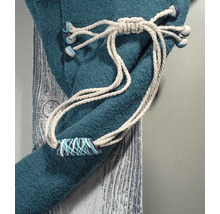 Dekorativer Vorhanghalter aus Seil mit Quaste