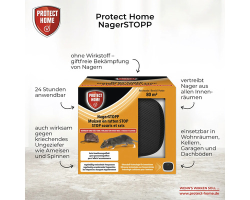 Protect Home NagerSTOPP zur Nagetierbekämpfung für Innenräume