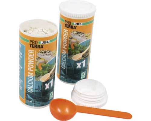 JBL ProTerra Calcium Powder für Reptilien mit Dosierlöffel