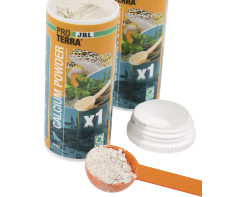 JBL Proterra Calcium Powder für Reptilien mit Dosierlöffel