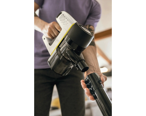 Aufsatz an Akkusauger befestigen