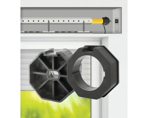 Rollladenzubehör: Zwei Rollladenlager für die Rollladenmontage