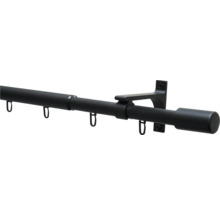 Gardinenstange mit Trägern und Gardinenhaken