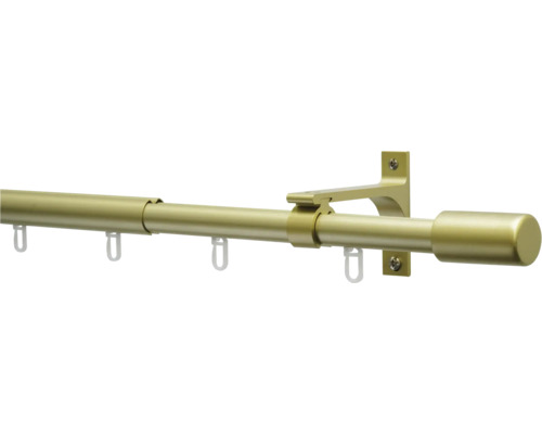 Gardinenstange mit Halterung und Gleitern