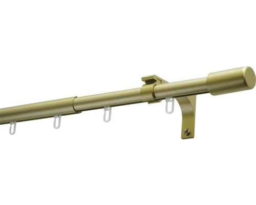 Gardinenstange mit Halterung und Gleitern