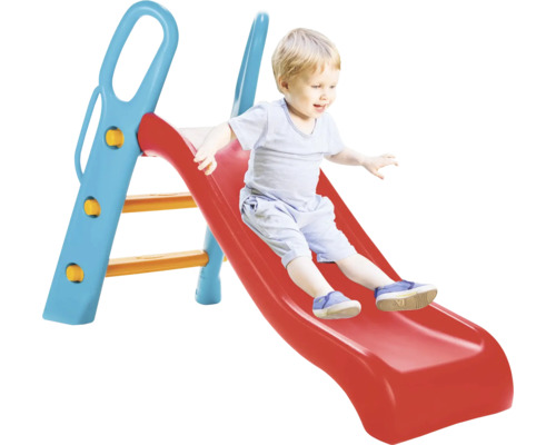 Kinderrutsche mit Kind