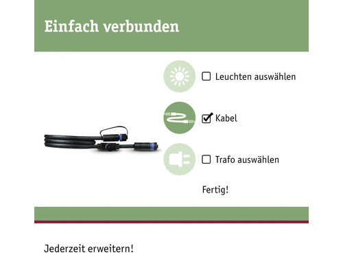 Verbindungskabel für Gartensystem