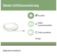 Leuchtdiode mit Kabel, zur individuellen Lichtinszenierung