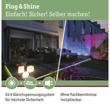 Plug and Shine Gartenbeleuchtungssystem für den Außenbereich