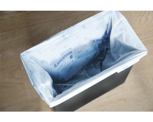 Abfalleimer mit Müllbeutel