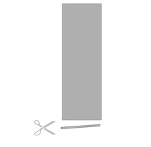 Illustration eines zuschneidbaren Produkts mit einer Schere.