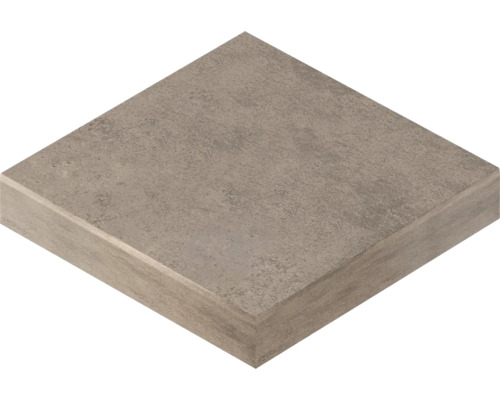 Quadratische Keramikfliese mit matter Oberfläche
