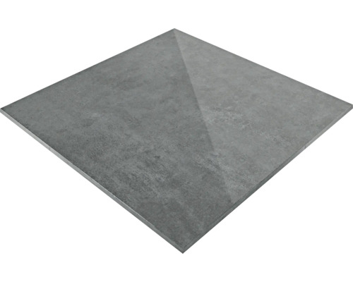 Quadratische Bodenfliese in Steinoptik