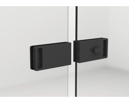 Schloss mit Griff für eine Duschtür