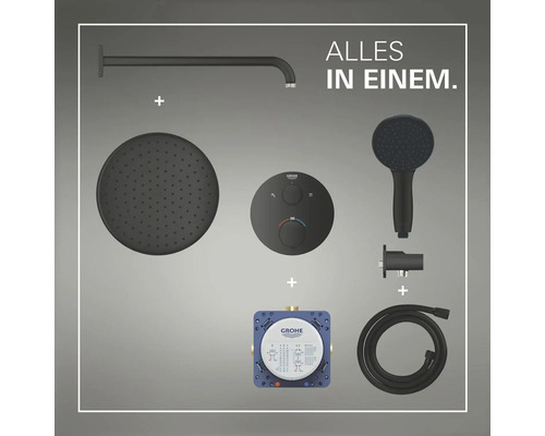 Grohe Rainshower Duschsystem zur Wandmontage