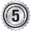 5 Jahre Garantie 5 Jahre Garantie
