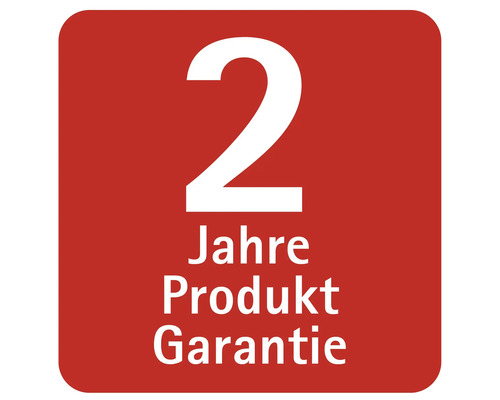 2 Jahre Garantie 2 Jahre Garantie