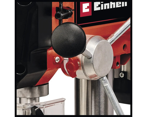 Detail einer Einhell Bohrmaschine mit Griff und Einstellmechanismus