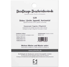 Deco Design Duschrückwände Dekor, Lärche Japandi, horizontal