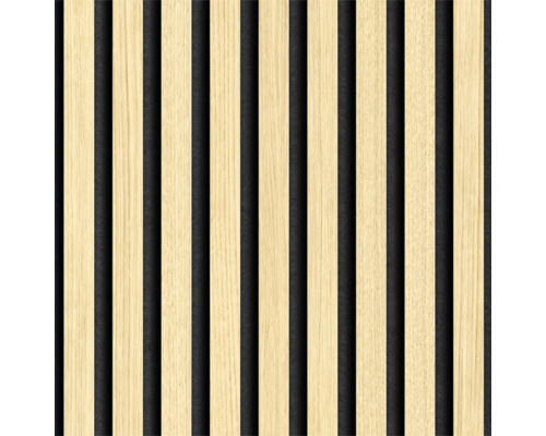 Holzpaneel mit Lattenstruktur für Wand- und Deckengestaltung