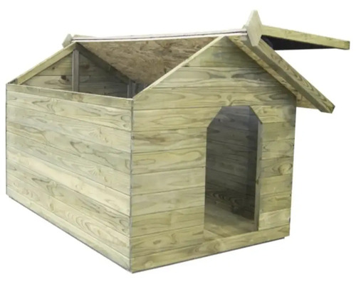 Hundehütte aus Holz
