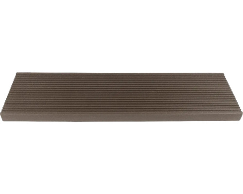 Terrassendiele aus Holz-Kunststoff-Verbundwerkstoff mit geriffelter Oberfläche