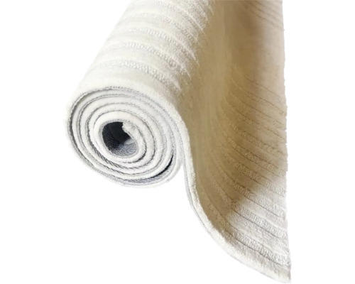 Gerollte Badematte aus Textil