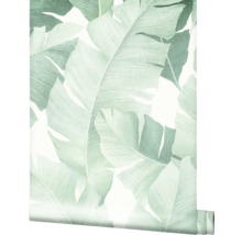 Tapetenrolle mit Bananenblattmuster