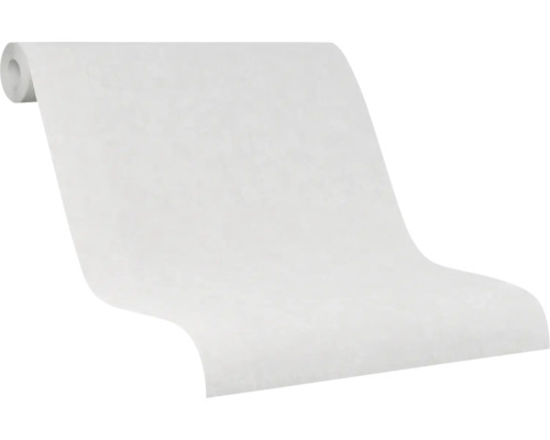 Weiße Raufasertapete auf Rolle