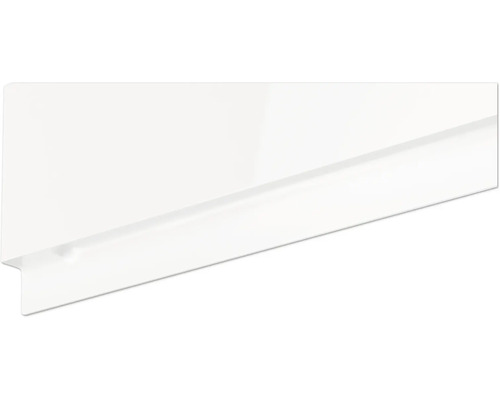 Detailansicht einer weißen Platte