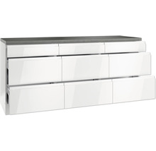 Waschtischunterschrank mit Schubladen und Abdeckplatte