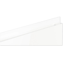 Detailansicht einer weißen Möbeloberfläche