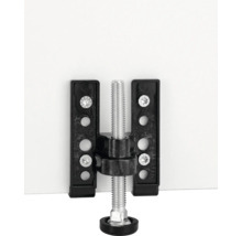 Möbelfuß mit Montageplatte zur Befestigung