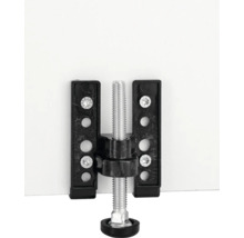 Verstellfuß mit Montageplatten zur Möbeljustierung